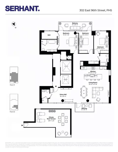302 E 96th St #PH5, New York, NY 10128