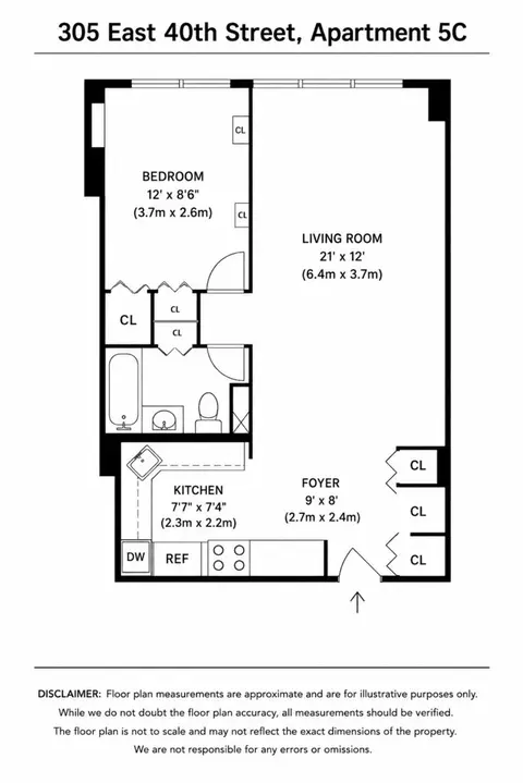 305 E 40th St #5C, New York, NY 10017