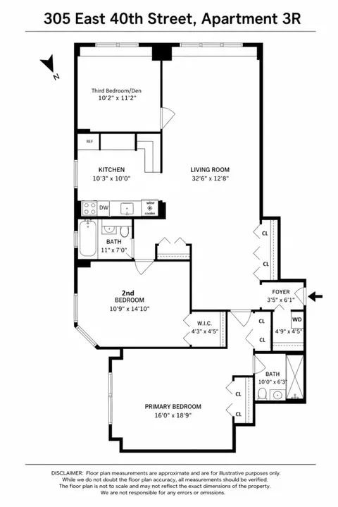 305 E 40th St #3R, New York, NY 10017