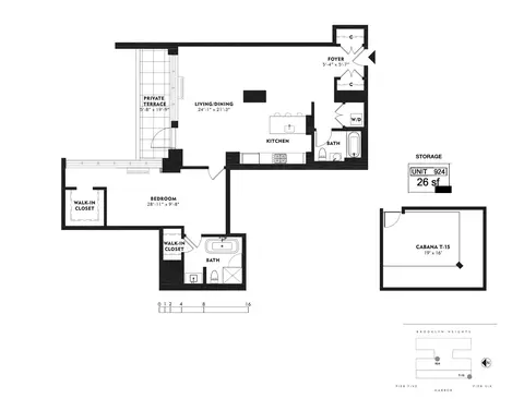 360 Furman St #924, Brooklyn, NY 11201