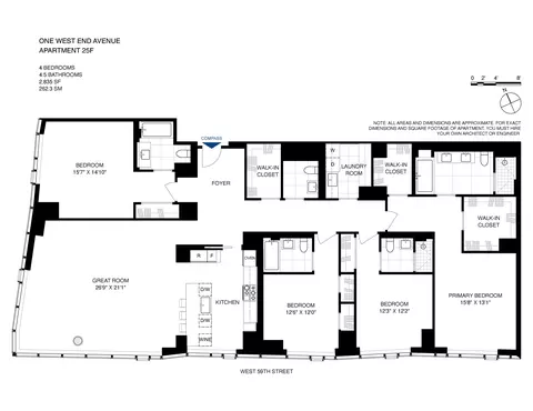 1 W End Ave #25F, New York, NY 10023