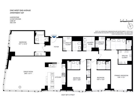 1 W End Ave #25F, New York, NY 10023