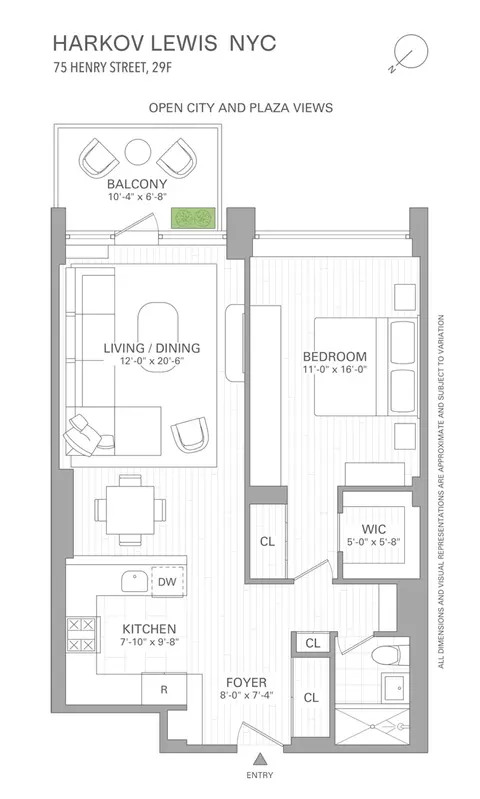 75 Henry St #29F, Brooklyn, NY 11201