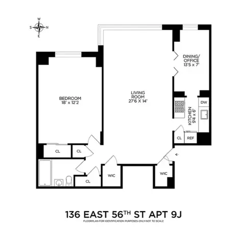 136 E 56th St #9J, New York, NY 10022