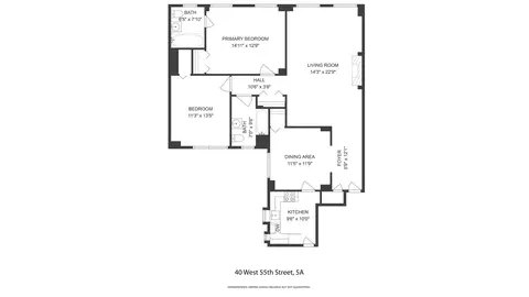 40 W 55th St #5A, New York, NY 10019