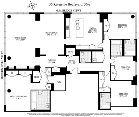 50 Riverside Blvd #30A, New York, NY 10069