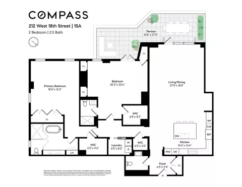 212 W 18th St #15A, New York, NY 10011