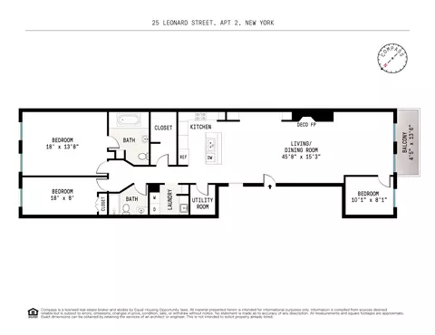 25 Leonard St #2, New York, NY 10013