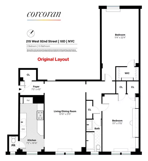 215 W 92nd St #10D, New York, NY 10025