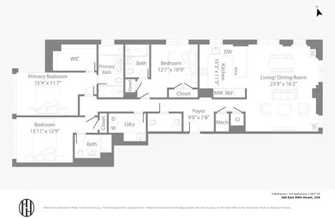 360 E 89th St #22A, New York, NY 10128