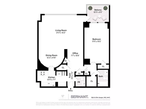 303 E 57th St #9E, New York, NY 10022