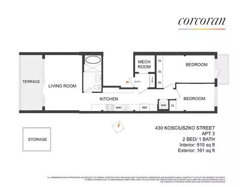 430 Kosciuszko St #3A, Brooklyn, NY 11221