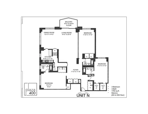 400 E 56th St #11N, New York, NY 10022