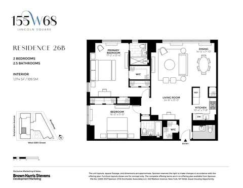 155 W 68th St #26B, New York, NY 10023