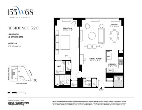 155 W 68th St #32C, New York, NY 10023