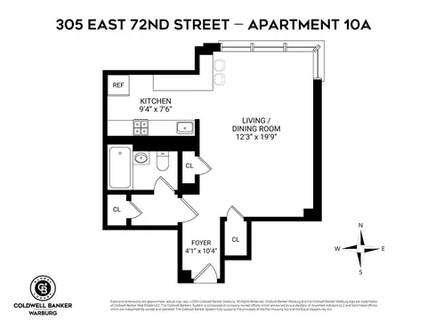 305 E 72nd St #10A, New York, NY 10021