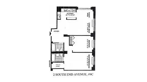 2 S End Ave #9C, New York, NY 10280