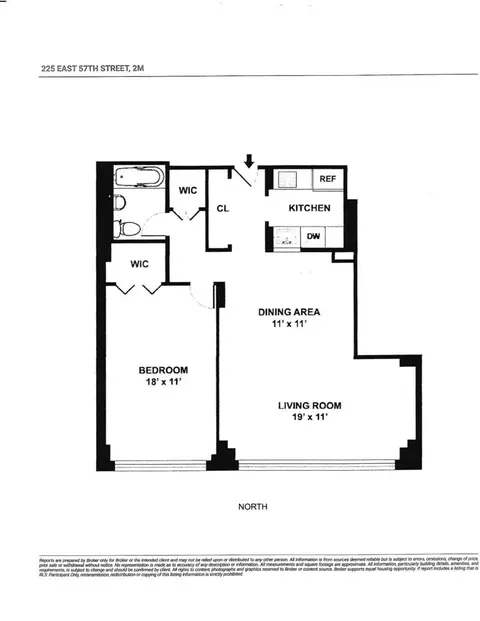 225 E 57th St #2M, New York, NY 10022