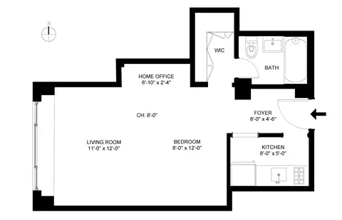 185 Hall St #1109, Brooklyn, NY 11205