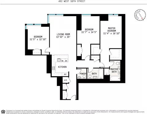 462 W 58th St #5A, New York, NY 10019