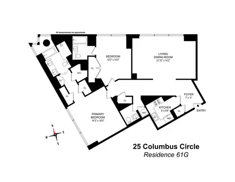 25 Columbus Cir #61G, New York, NY 10019