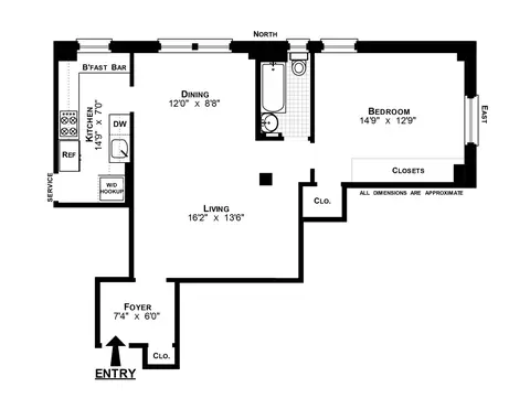 135 E 74th St #3C, New York, NY 10021