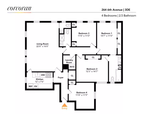 264 6th Ave #3DE, Brooklyn, NY 11215