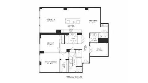 100 Barrow St #4C, New York, NY 10014