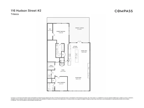 116 Hudson St #2, New York, NY 10013