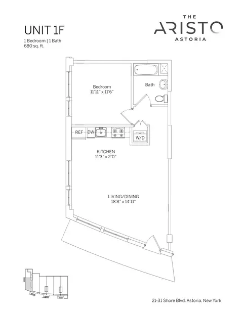 21-31 Shore Blvd #1F, Astoria, NY 11105