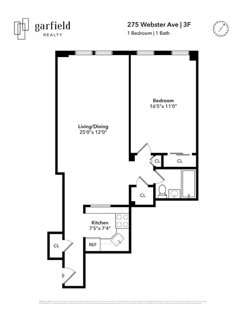 275 Webster Ave #3-F, Brooklyn, NY 11230