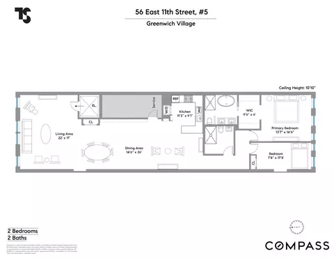 56 E 11th St #5, New York, NY 10003
