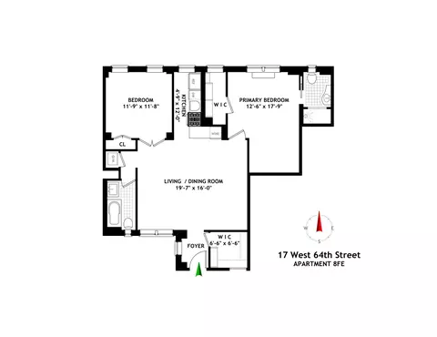 17 W 64th St #8EF, New York, NY 10023