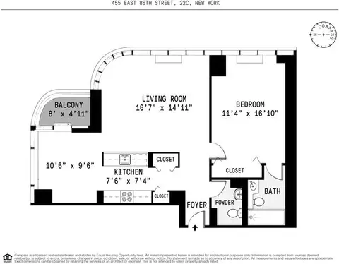 455 E 86th St #22C, New York, NY 10028