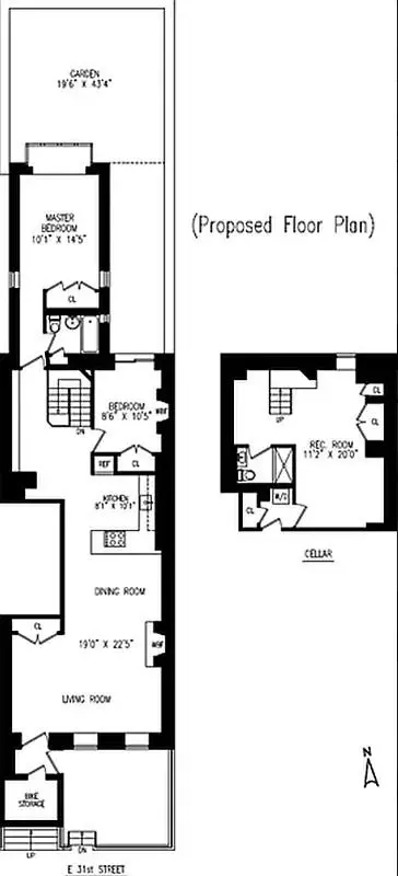 233 E 31st St #A-1, New York, NY 10016