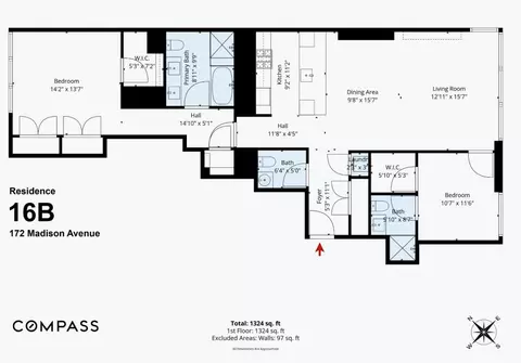 172 Madison Ave #16B, New York, NY 10016