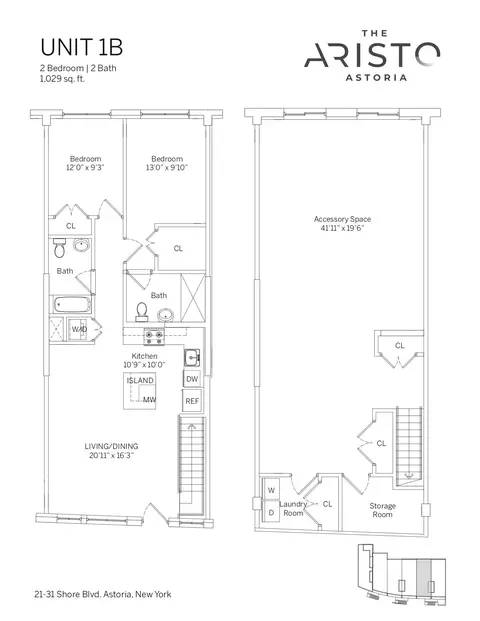 21-31 Shore Blvd #1B, Astoria, NY 11105