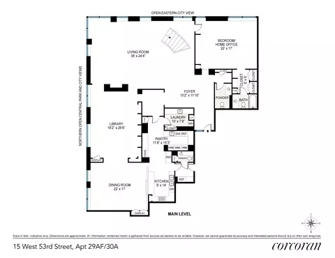 15 W 53rd St #29AF/30A, New York, NY 10019