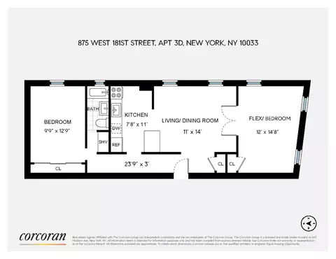 875 W 181st St #3D, New York, NY 10033