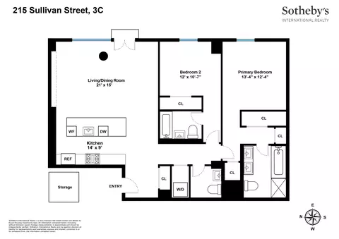215 Sullivan St #3C, New York, NY 10012