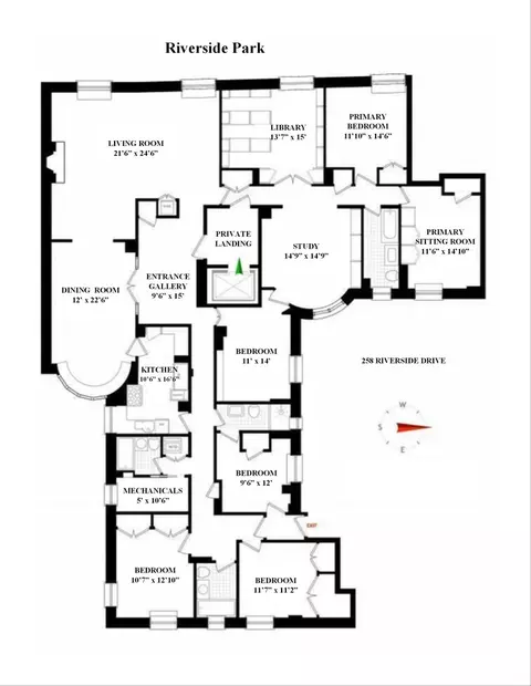 258 Riverside Dr #1CD, New York, NY 10025