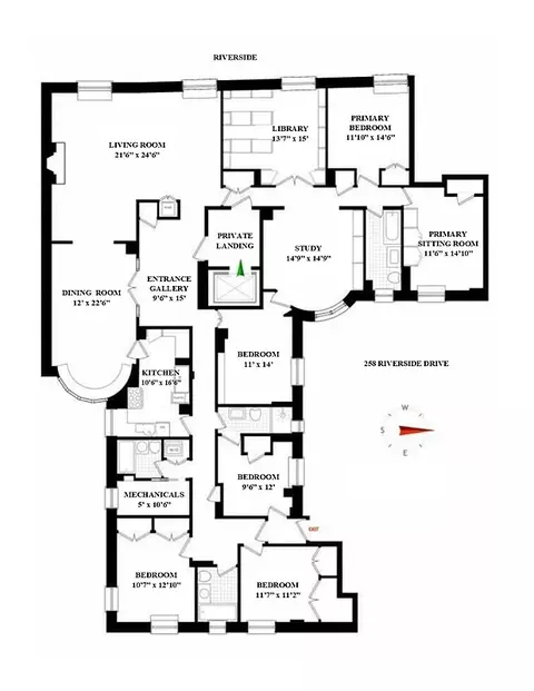 258 Riverside Dr #1CD, New York, NY 10025