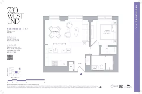 720 W End Ave #7J, New York, NY 10025