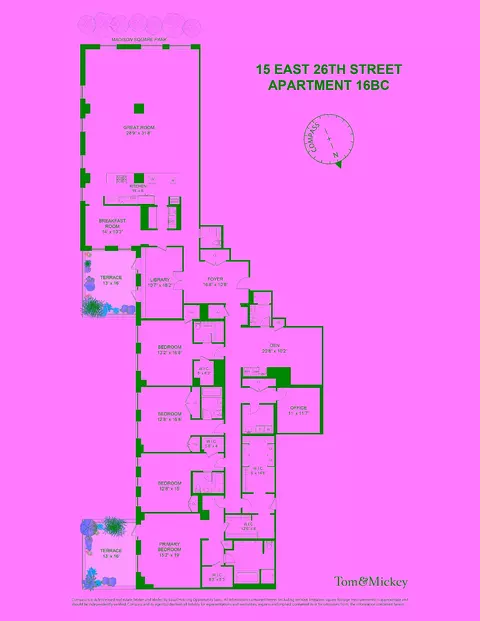15 E 26th St #16BC, New York, NY 10010