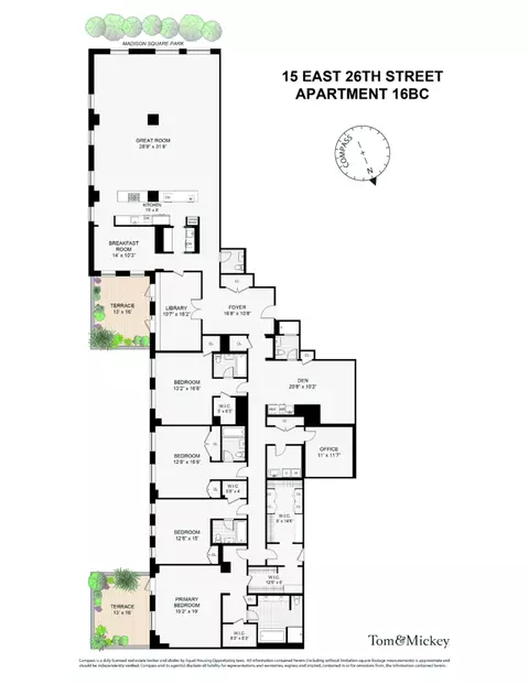 15 E 26th St #16BC, New York, NY 10010