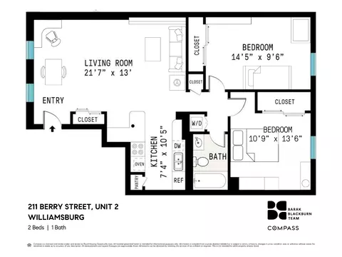 211 Berry St #2, Brooklyn, NY 11249
