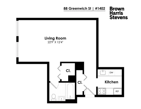 88 Greenwich St #1402, New York, NY 10006
