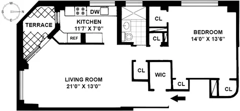 101 W 12th St #19/O, New York, NY 10011