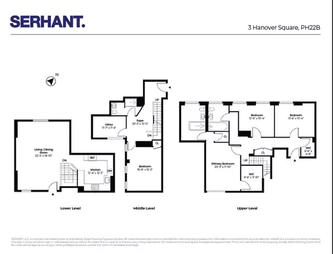 3 Hanover Sq #PH22B, New York City, NY 10004
