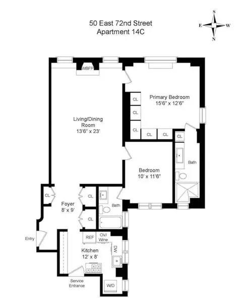 50 E 72nd St #14C, New York, NY 10021